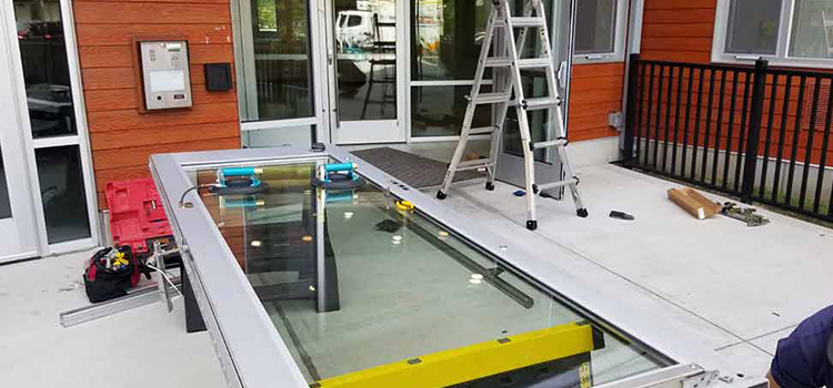 storefront door glass replacement Fruitridge Pocket